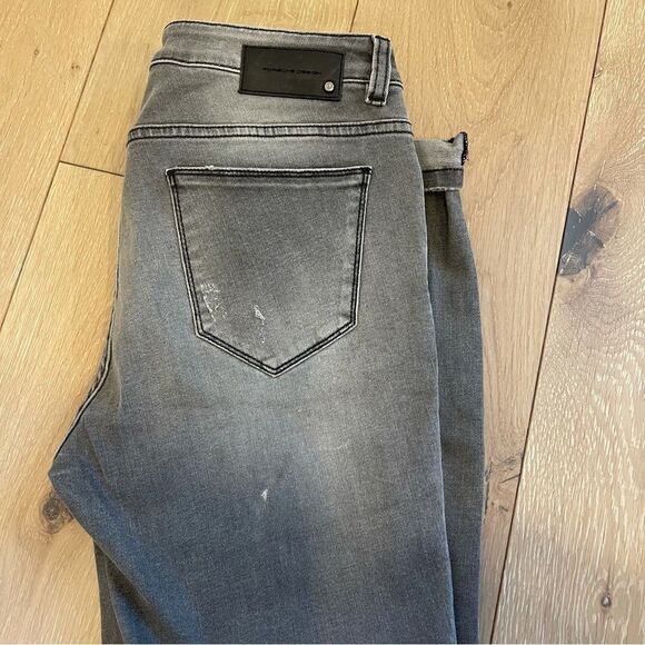 Porsche Design Gray Denim Slim Fit jeans - Picture 10 of 10